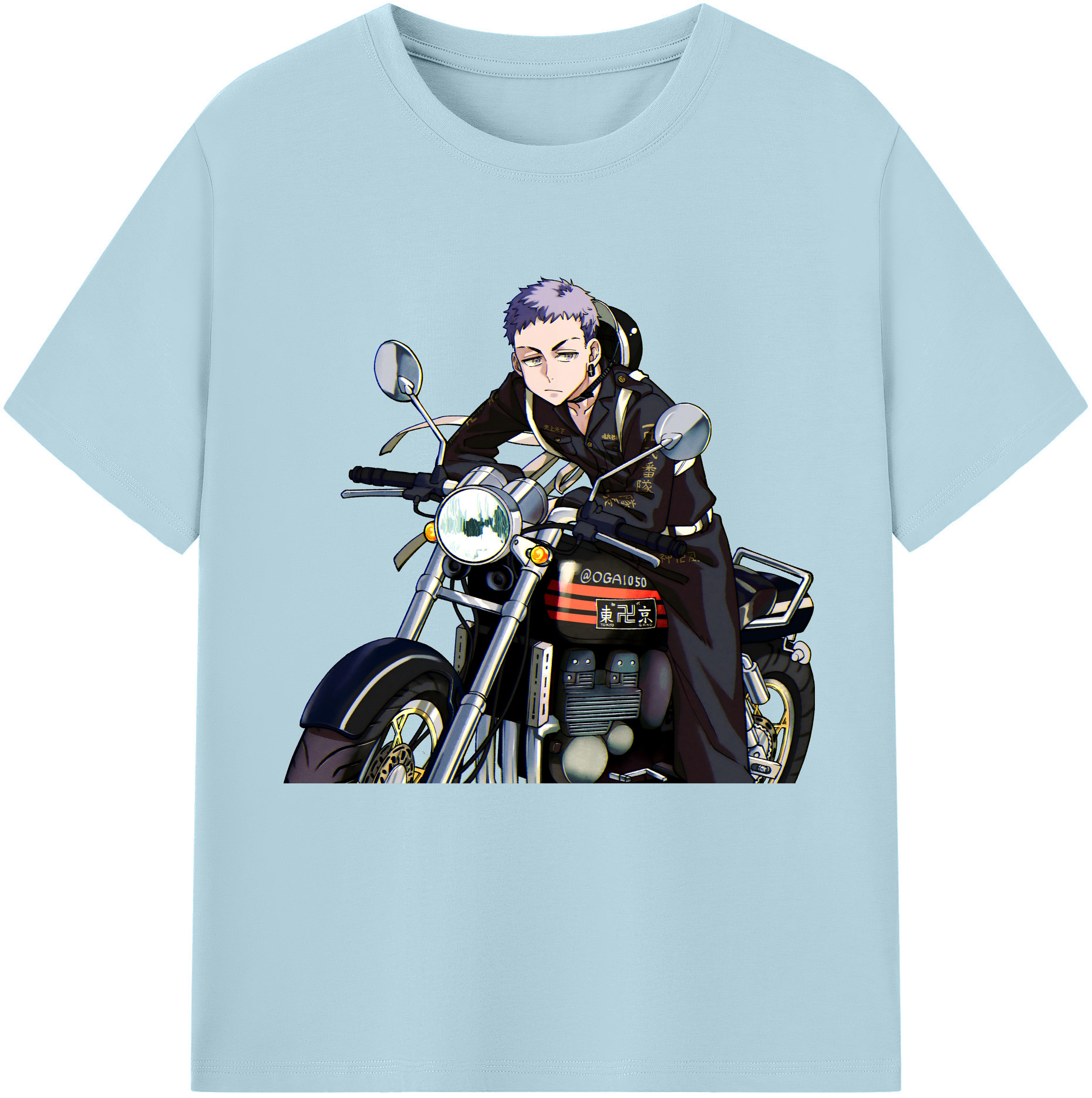 （画像用） 東京リベンジャーズ Tokyo Revengers 綿100％半袖Tシャツ（フロントプリント）